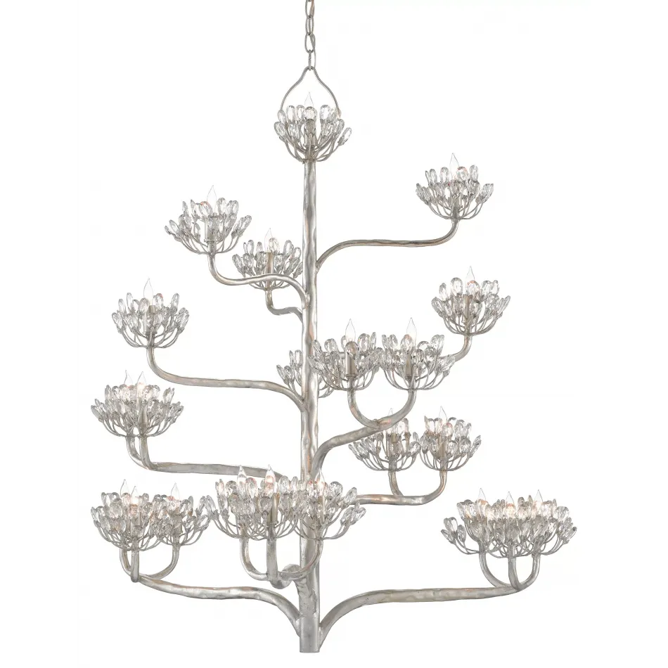 Agavé Americana Silver Chandelier