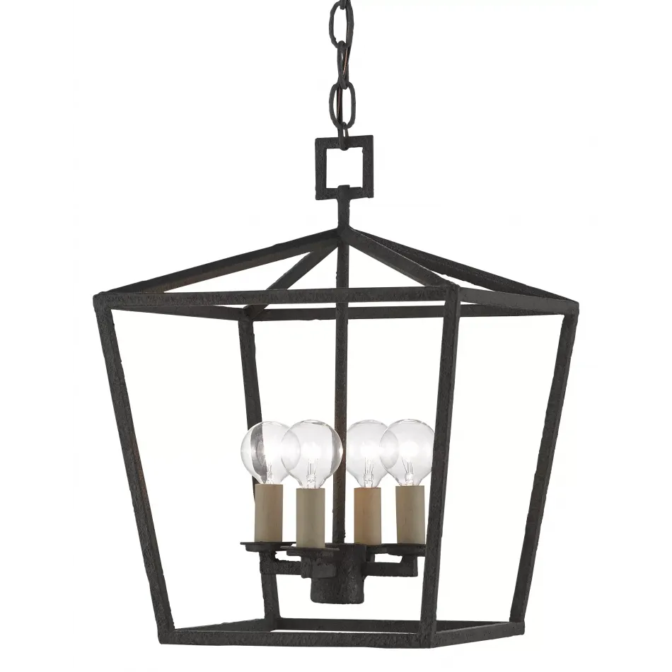 Denison Black Small Lantern Pendant