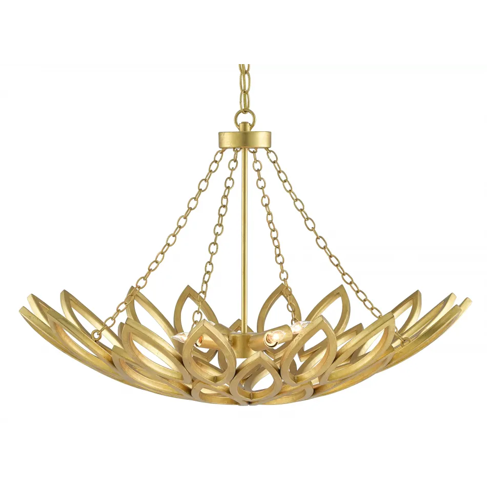 Allemande Gold Chandelier