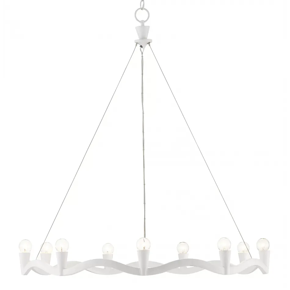 Serpentina White Chandelier