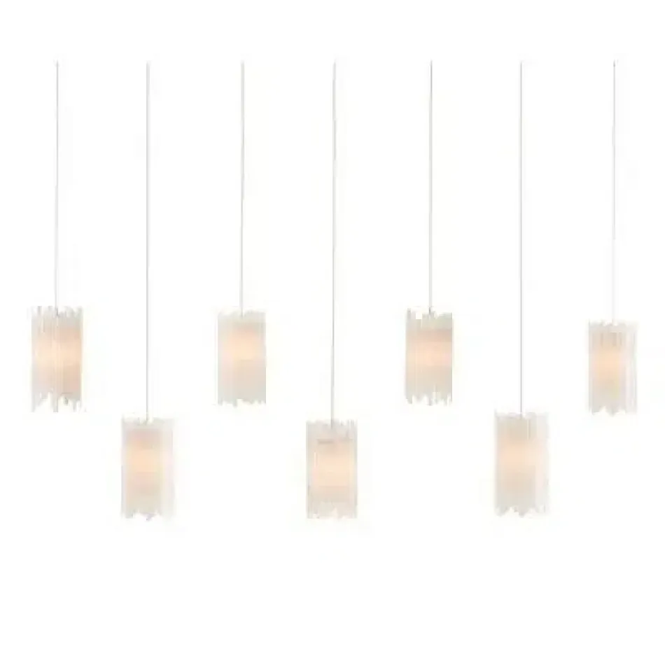 Escenia Rectangular 7-Light Multi-Drop Pendant