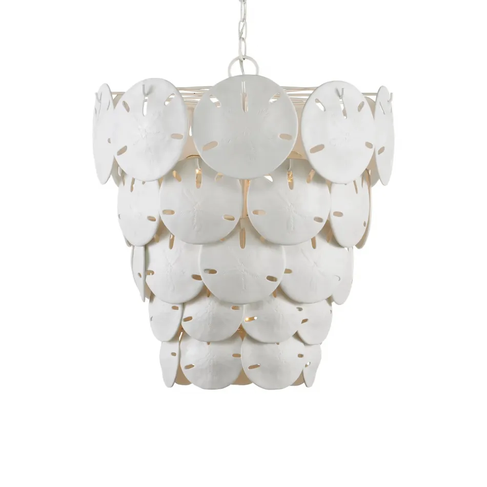 Tulum White Chandelier