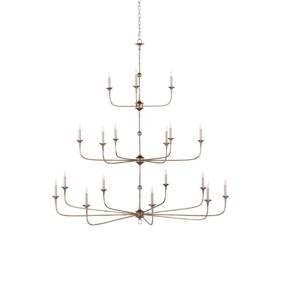 Nottaway Bronze Grande Chandelier