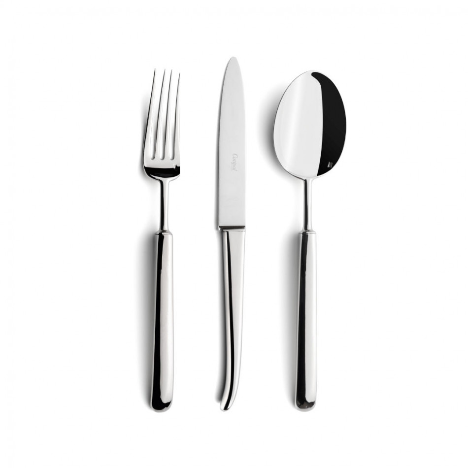 Carre Steel Polished Fish Fork 7.5 in (19 cm)
