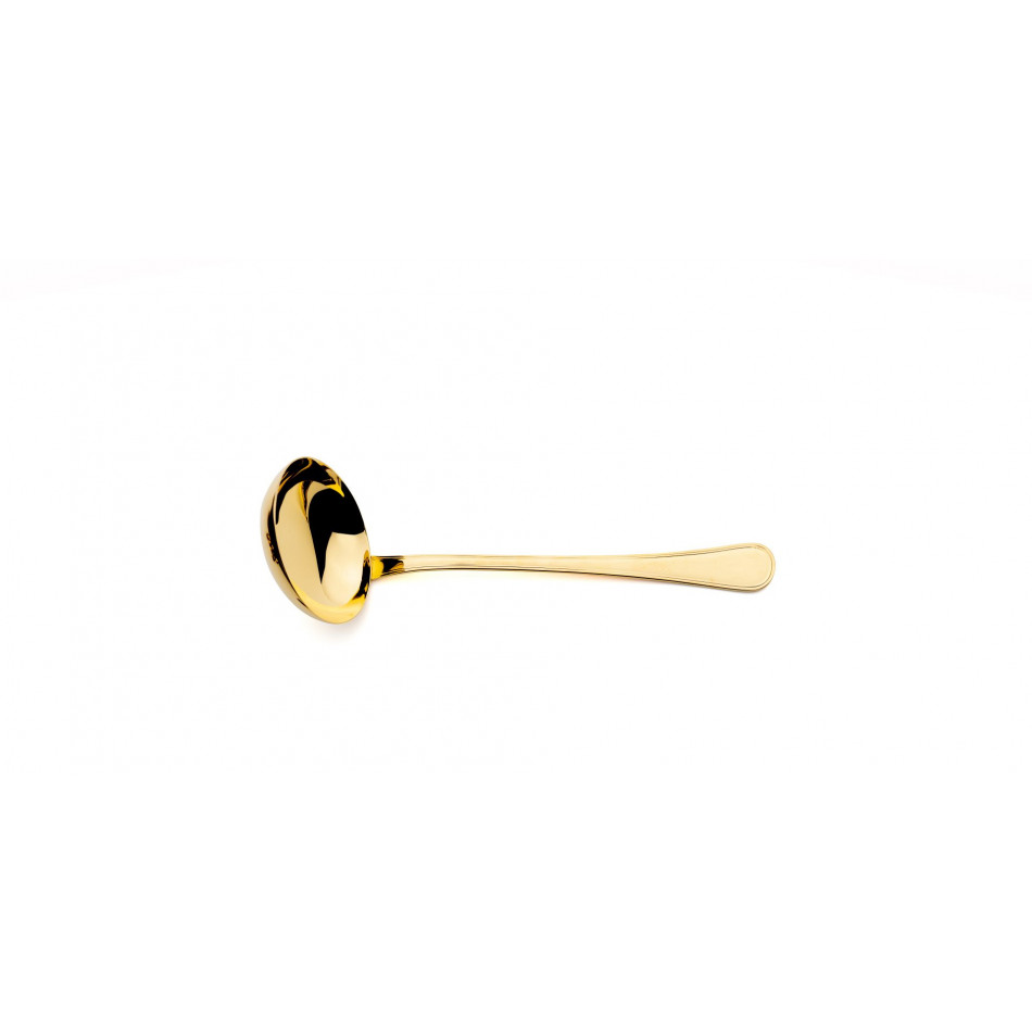 Sevigne Gold Polished Soup Ladle 10.4 in (26.5 cm)