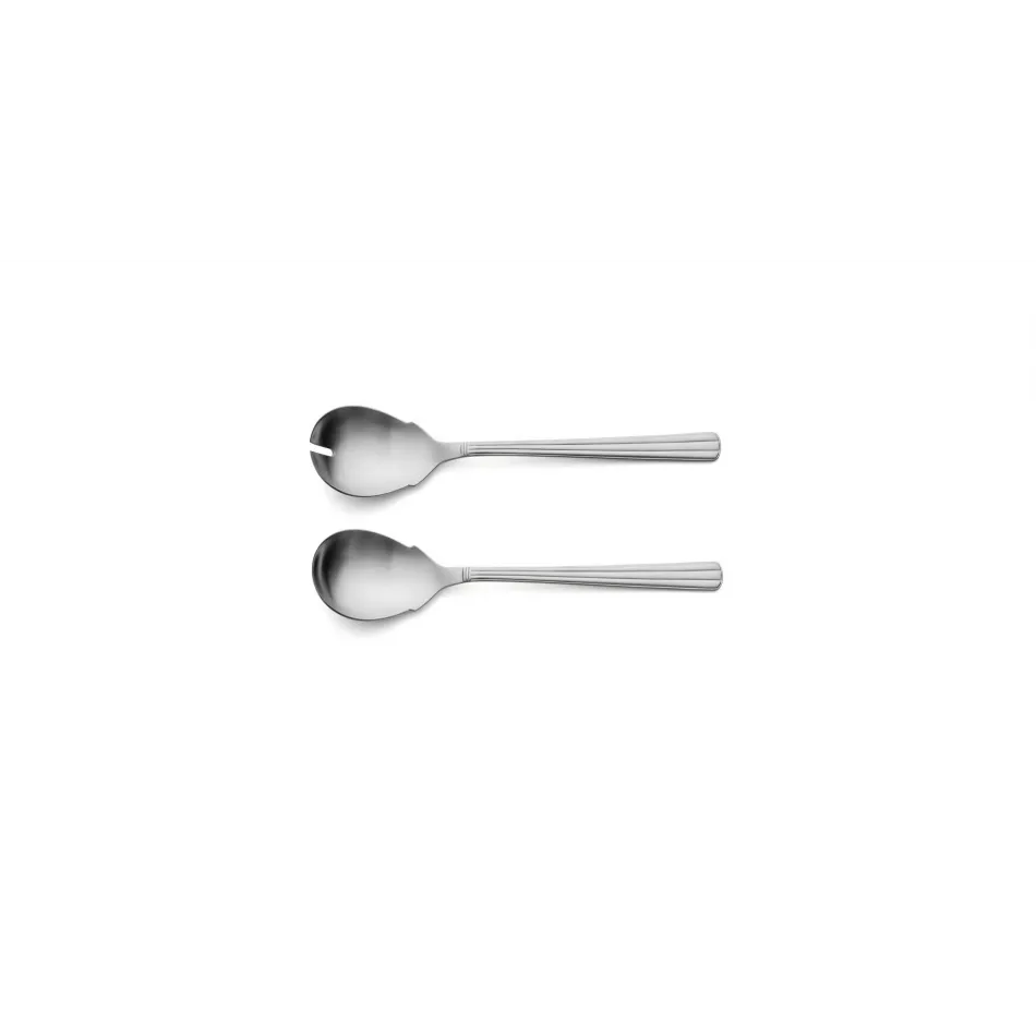 Athena Steel Matte Salad Serving Set 9.4 in (23.8 cm)