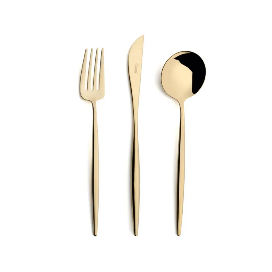 Moon Champagne Polished Flatware