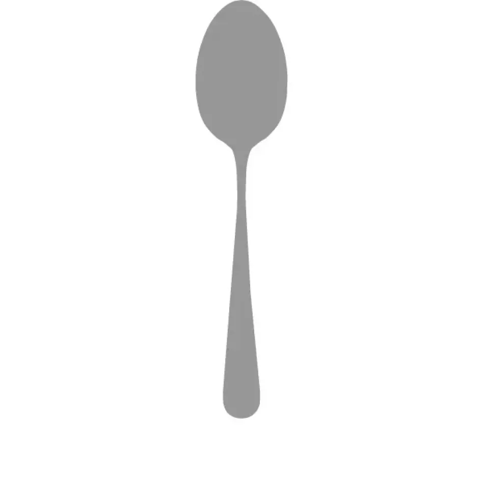 Ebony Black Handle/Steel Matte Serving Spoon 9.7 in (24.7 cm)