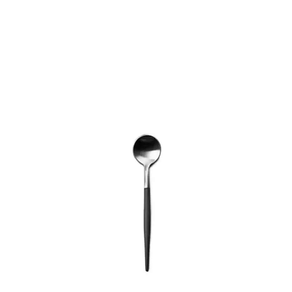 Goa Black Handle/Steel Matte Mocha Spoon 4.1 in (10.5 cm)