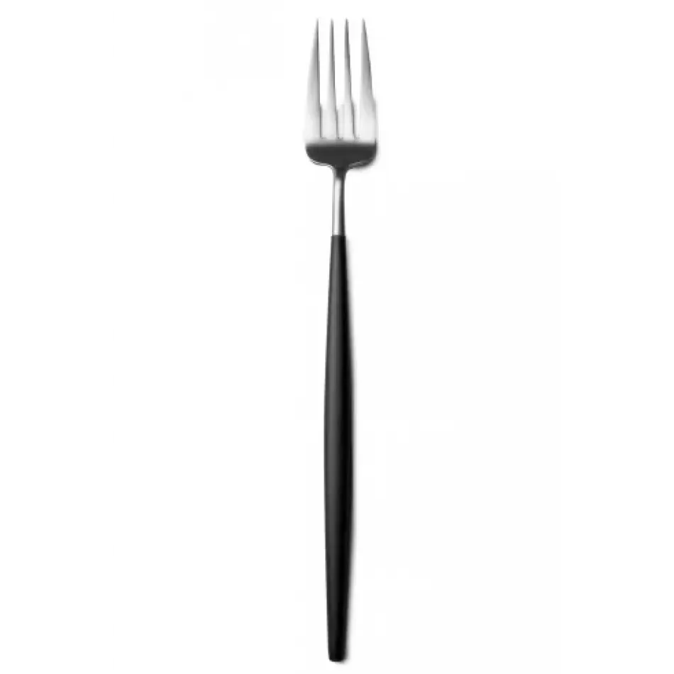 Goa Black Handle/Steel Matte Serving Fork 10.4 in (26.5 cm)