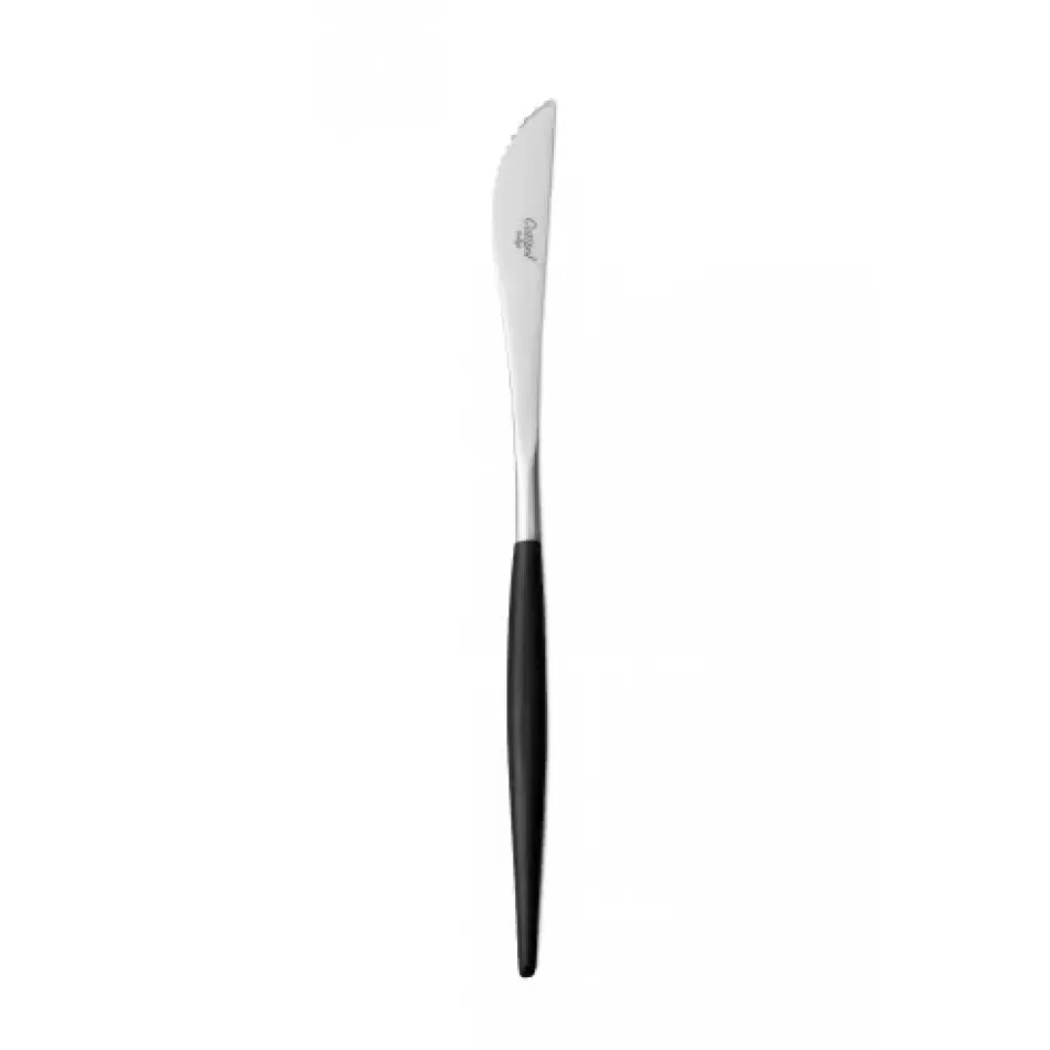 Goa Black Handle/Steel Matte Steak Knife 8.9 in (22.5 cm)