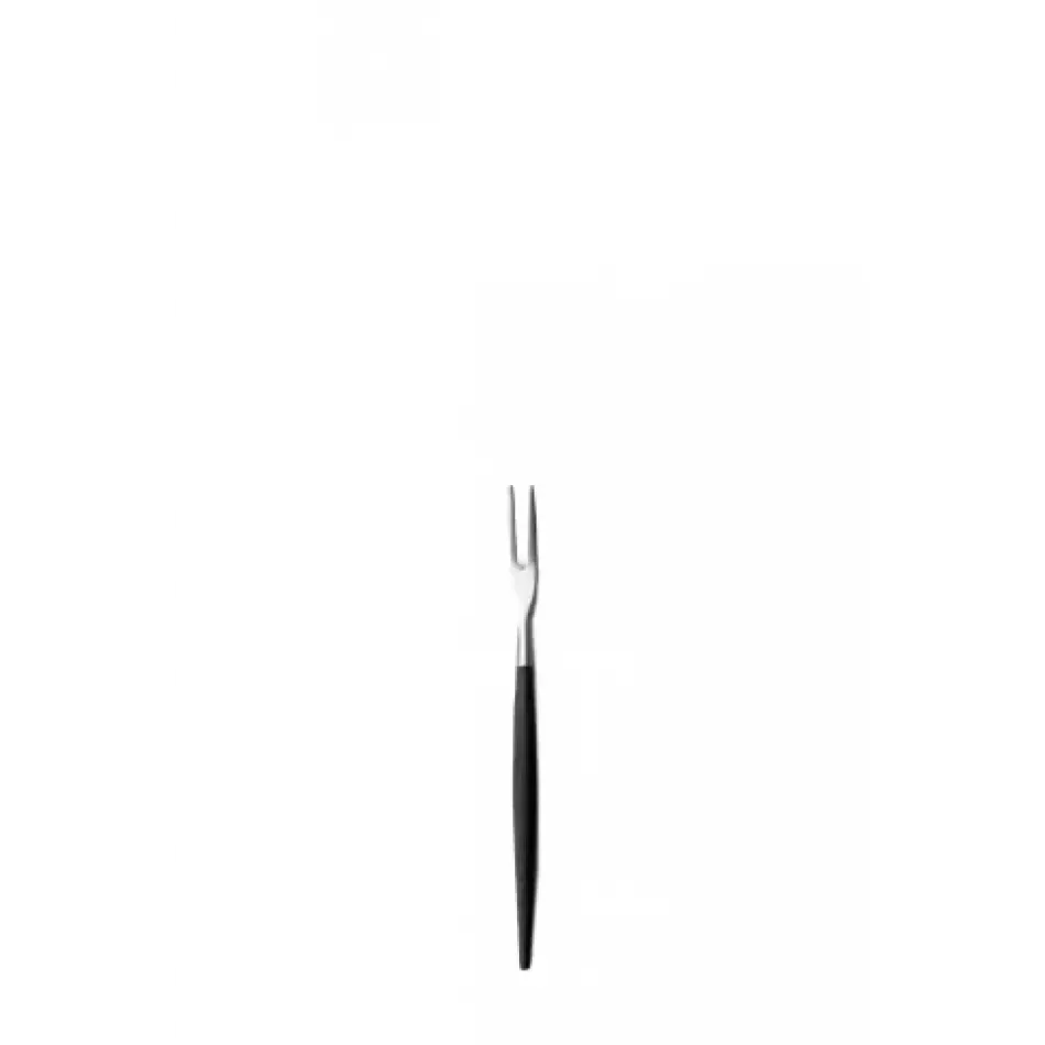 Goa Black Handle/Steel Matte Appetizer Fork 4.8 in (12.2 cm)