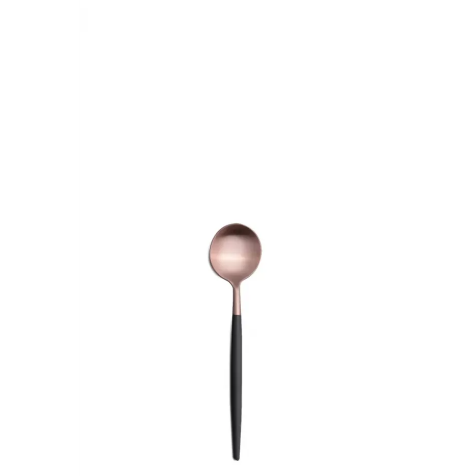 Goa Black Handle/Rose Gold Matte Coffee/Tea Spoon 5 in (12.7 cm)