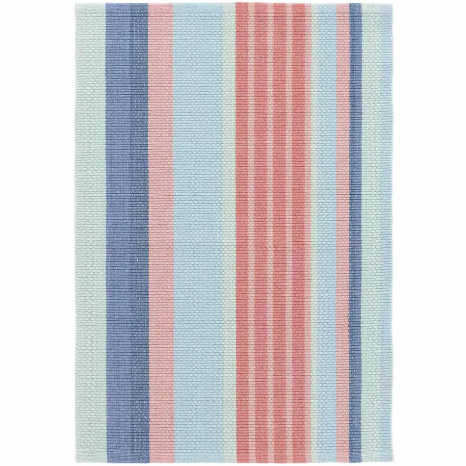 Aruba Stripe Woven Cotton Rugs