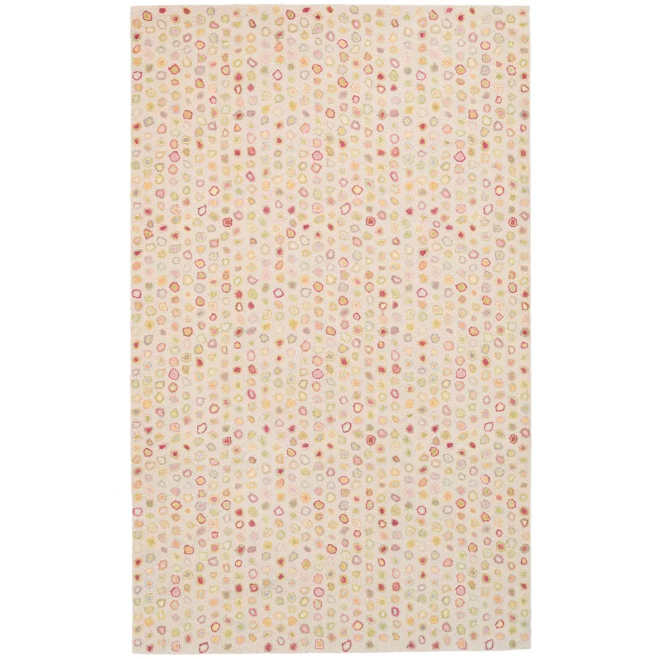 Cat s Paw Pastel Hand Micro Hooked Wool Rug 9' x 12'