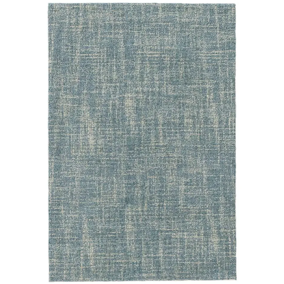 Crosshatch Aegean Wool Micro Hooked Rugs