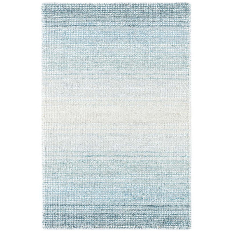 Pandora Sky Hand Loom Knotted Polyester Runner 2.5' x 8'