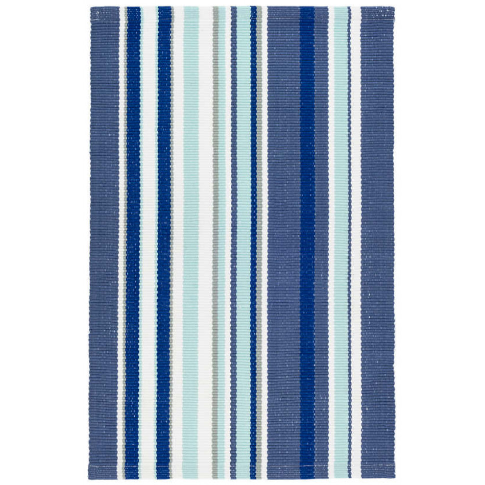 Skyler Stripe Handwoven Indooor/Outdoor Rug 2' x 3'