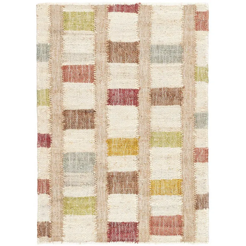 Mosaic Handwoven Jute Rug 3' x 5'