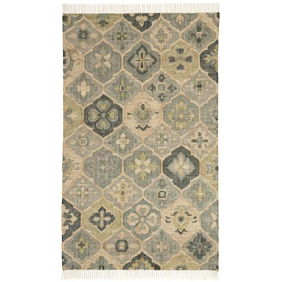 Pali Evergreen Handwoven Jute Rug 9' x 12'