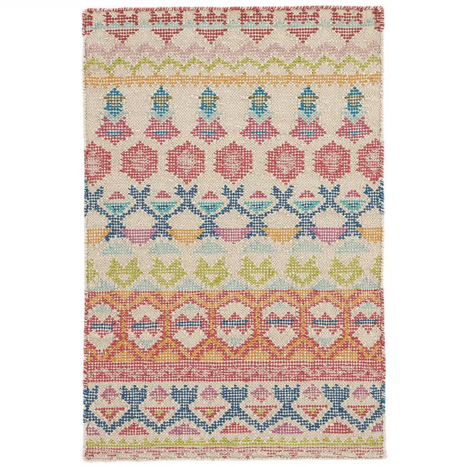 Stony Brook Multi Loom Knotted Cotton Rugs