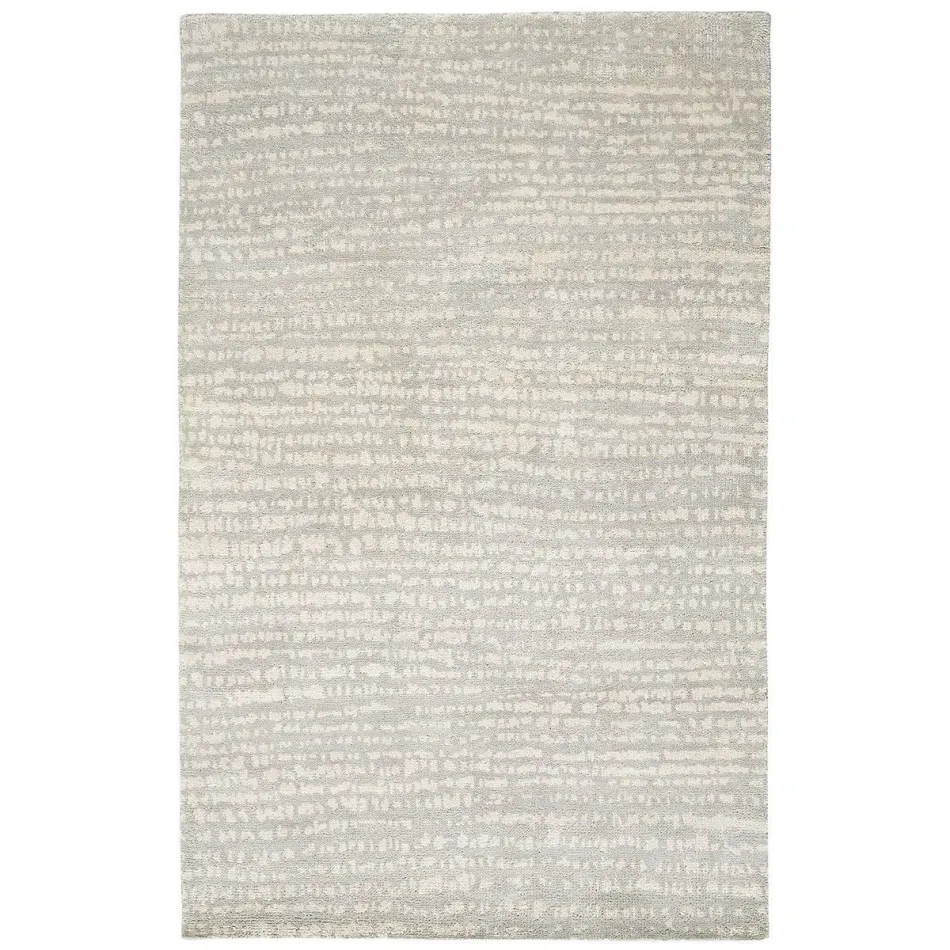 Shepherd Oatmeal Hand Knotted Wool Rug 6' x 9'