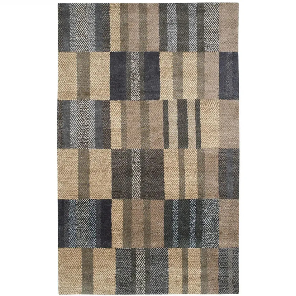 Fairhaven Natural Hand Loom Knotted Wool Rug 3' x 5'