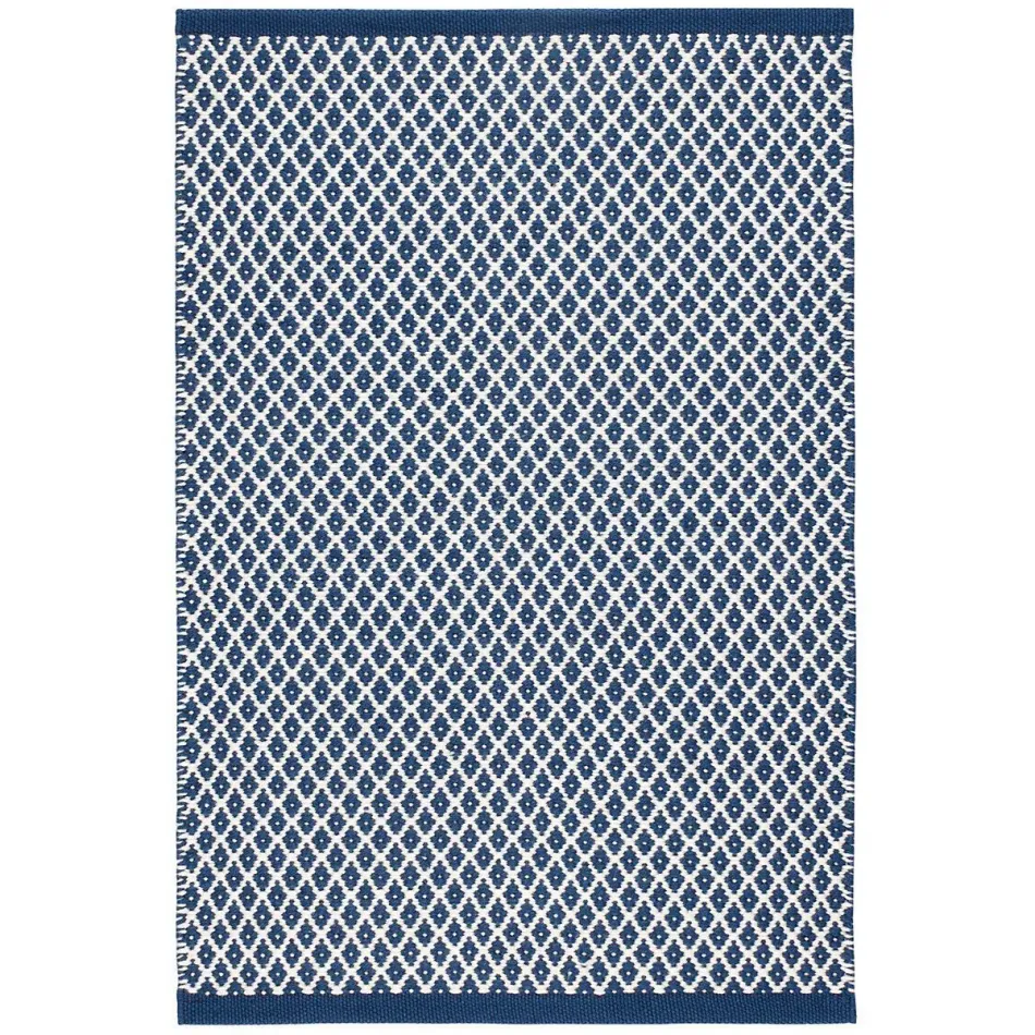 Mainsail Navy Handwoven Indoor/Outdoor Rugs