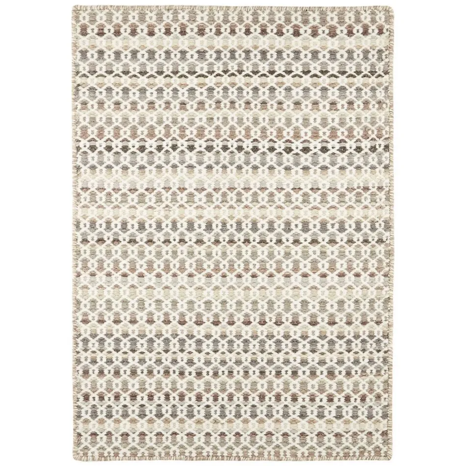 Poppy Natural Handwoven Wool Rug