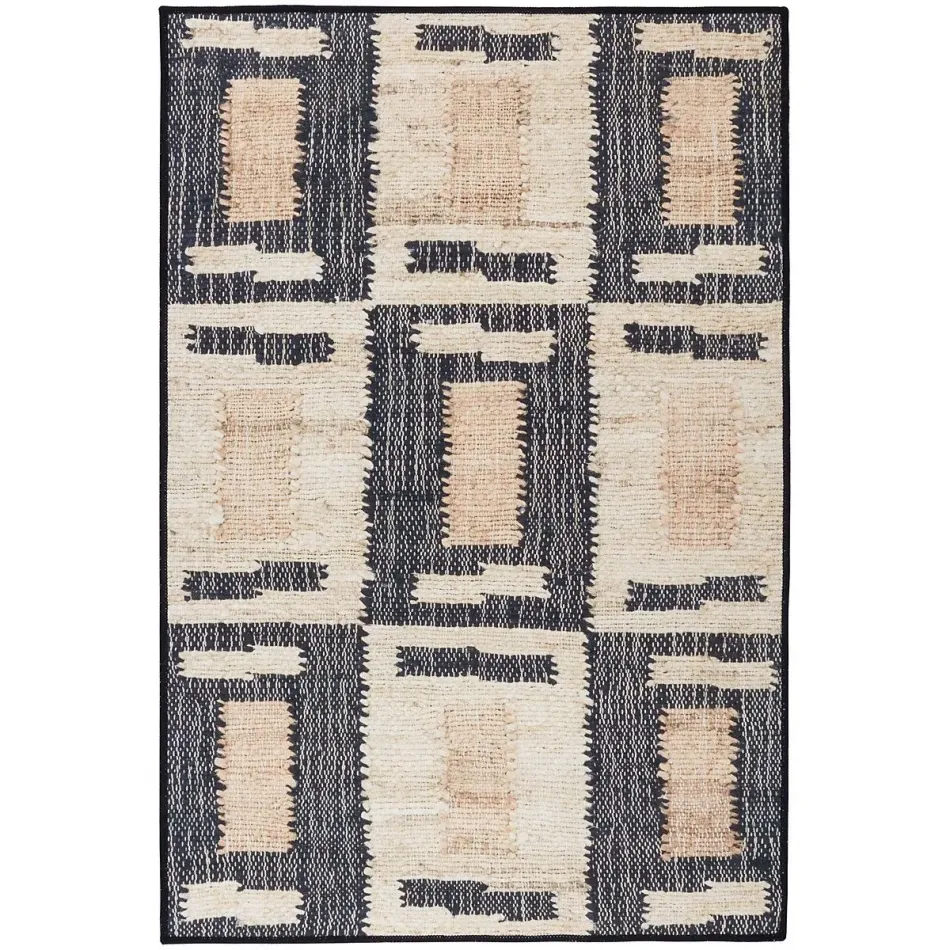 Cassia Natural by Bunny Williams Machine Washable Rug 6' X 9'