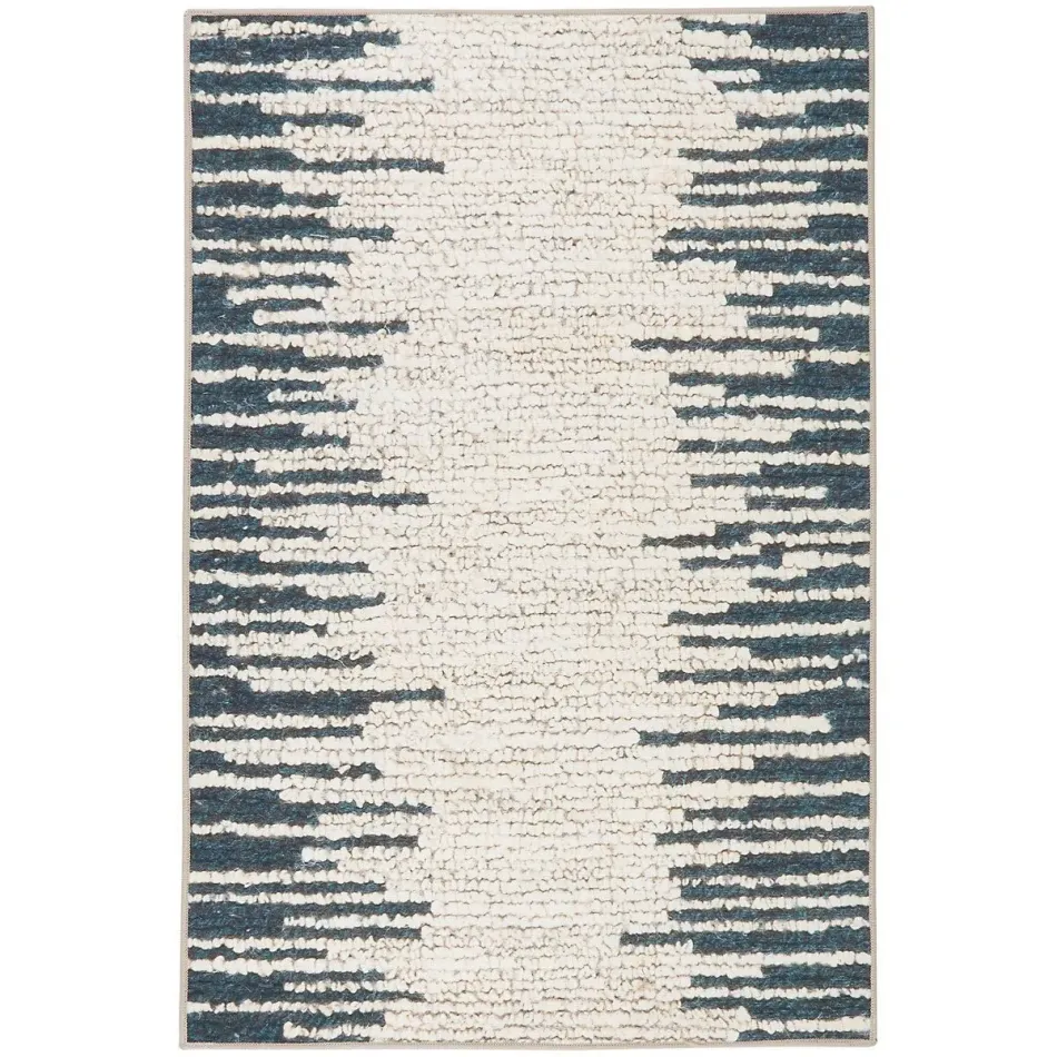 Moss Metal by Marie Flanigan Machine Washable Rug 2' x 3'