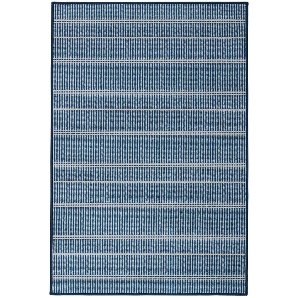 Samson Navy by Bunny Williams Machine Washable Rugs