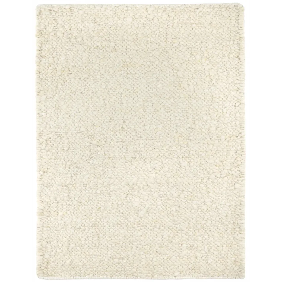 Holmstead Ivory Handwoven Wool Rug 3' x 4'