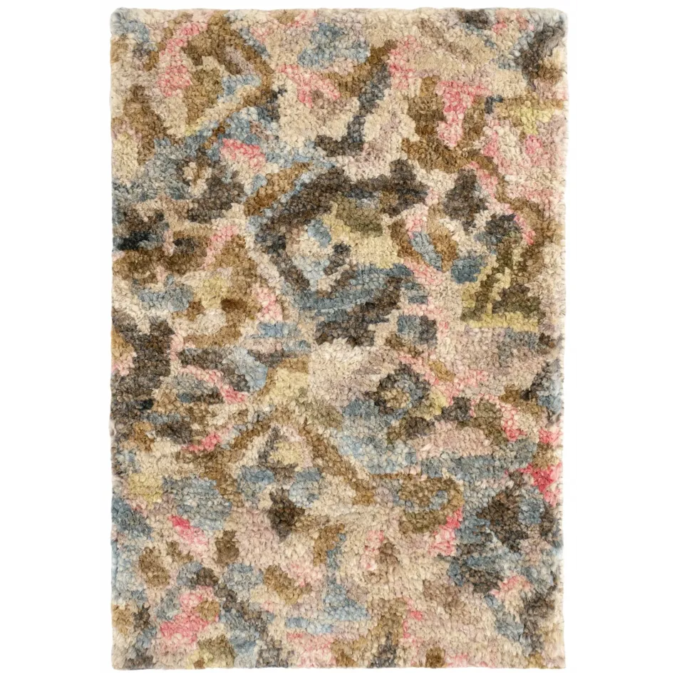 Keira Multi Hand Knotted Jute Rug 2' x 3'