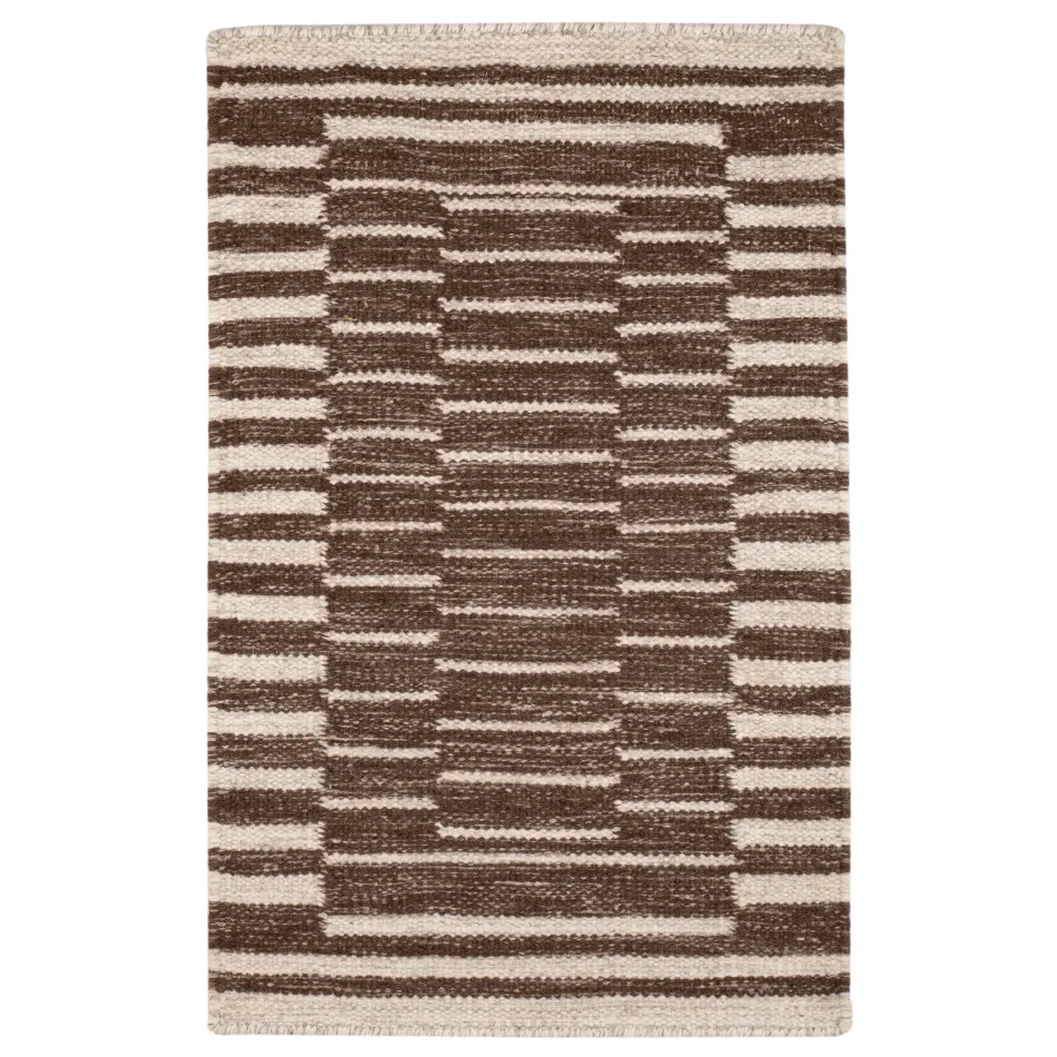 Heights Natural Handwoven Wool Rug - 10x14