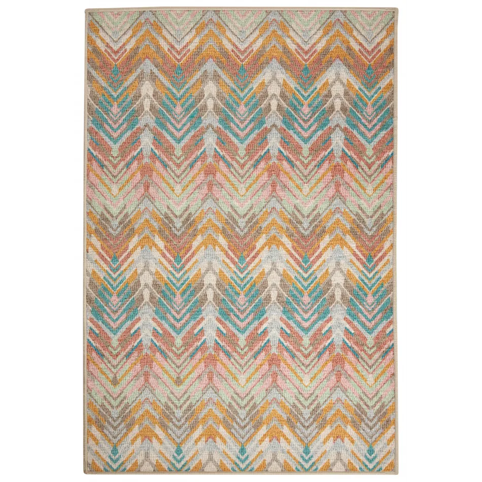 Seneca Stone Machine Washable Rug - 3x5