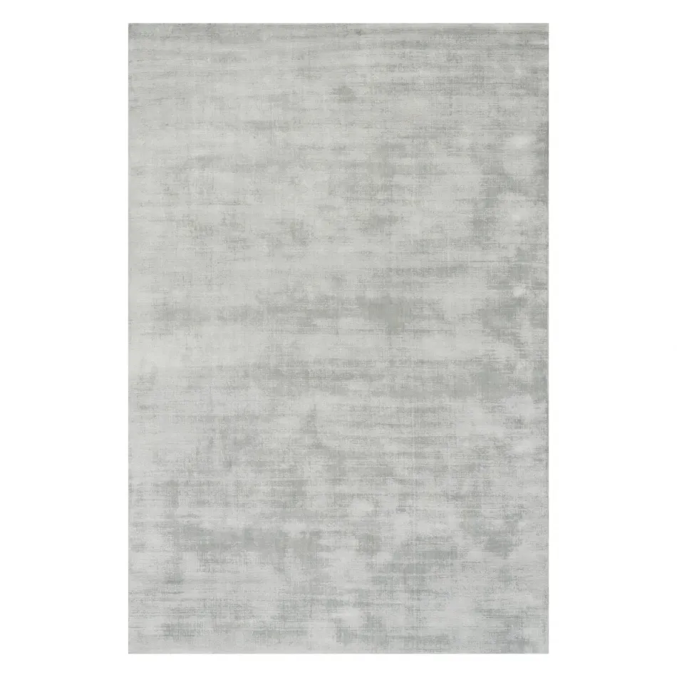 Alva Sky Hand Loom Knotted Viscose Rug