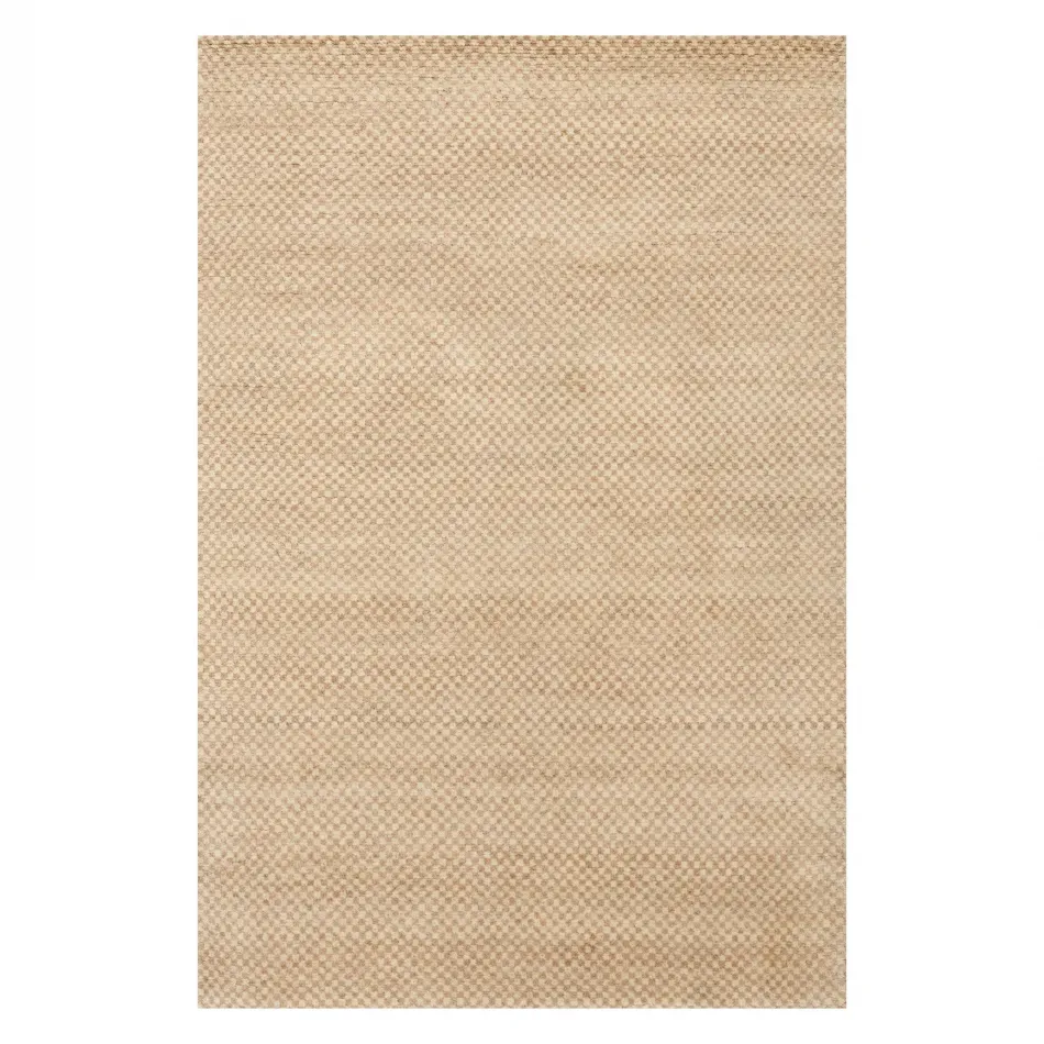 Pierce Wheat Hand Knotted Wool Rug
