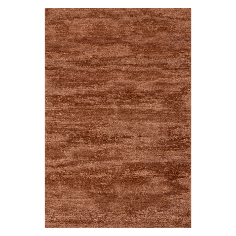 Ramsey Rust Hand Knotted Wool Rug