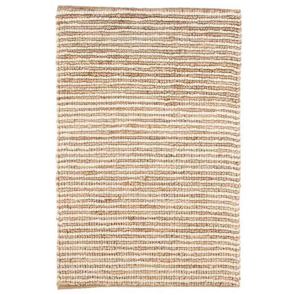 Twiggy Natural Handwoven Wool/Jute Rug 6' x 9'