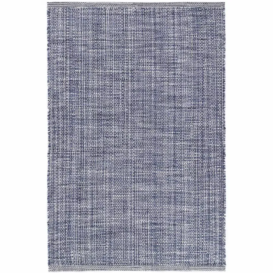 Fusion Blue Handwoven Indoor/Outdoor Rug 4' Round