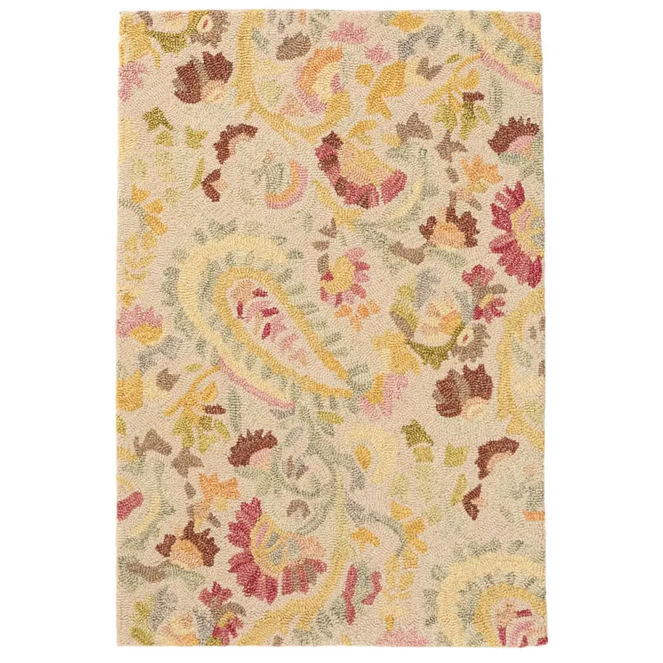 Ines Hand Micro Hooked Wool Rug 8' x 10'