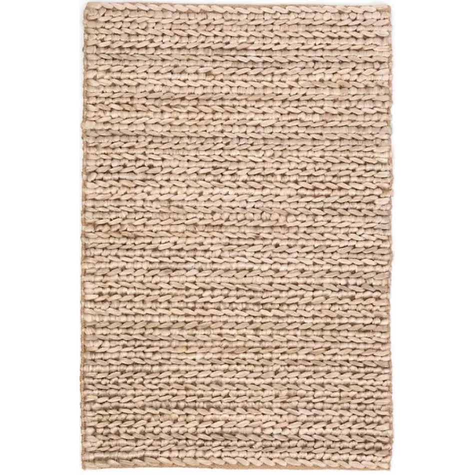 Jute Handwoven Bleached Oak Rug 9' x 12'