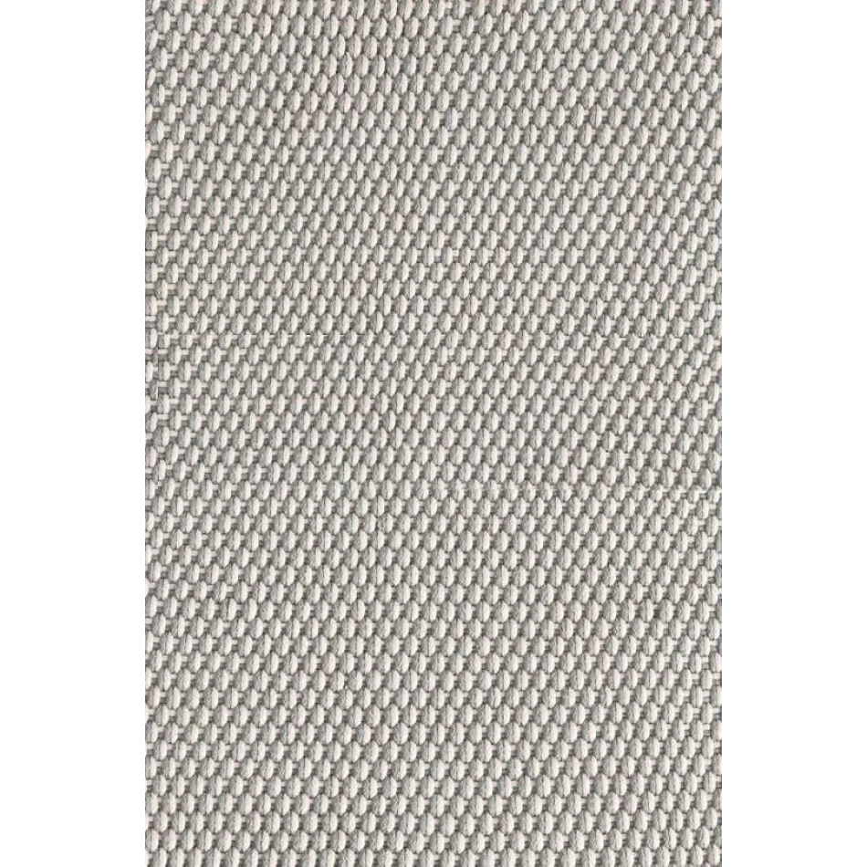 Two-Tone Rope Platinum/Ivory Handwoven Indooor/Outdoor Rug 8' x 10'