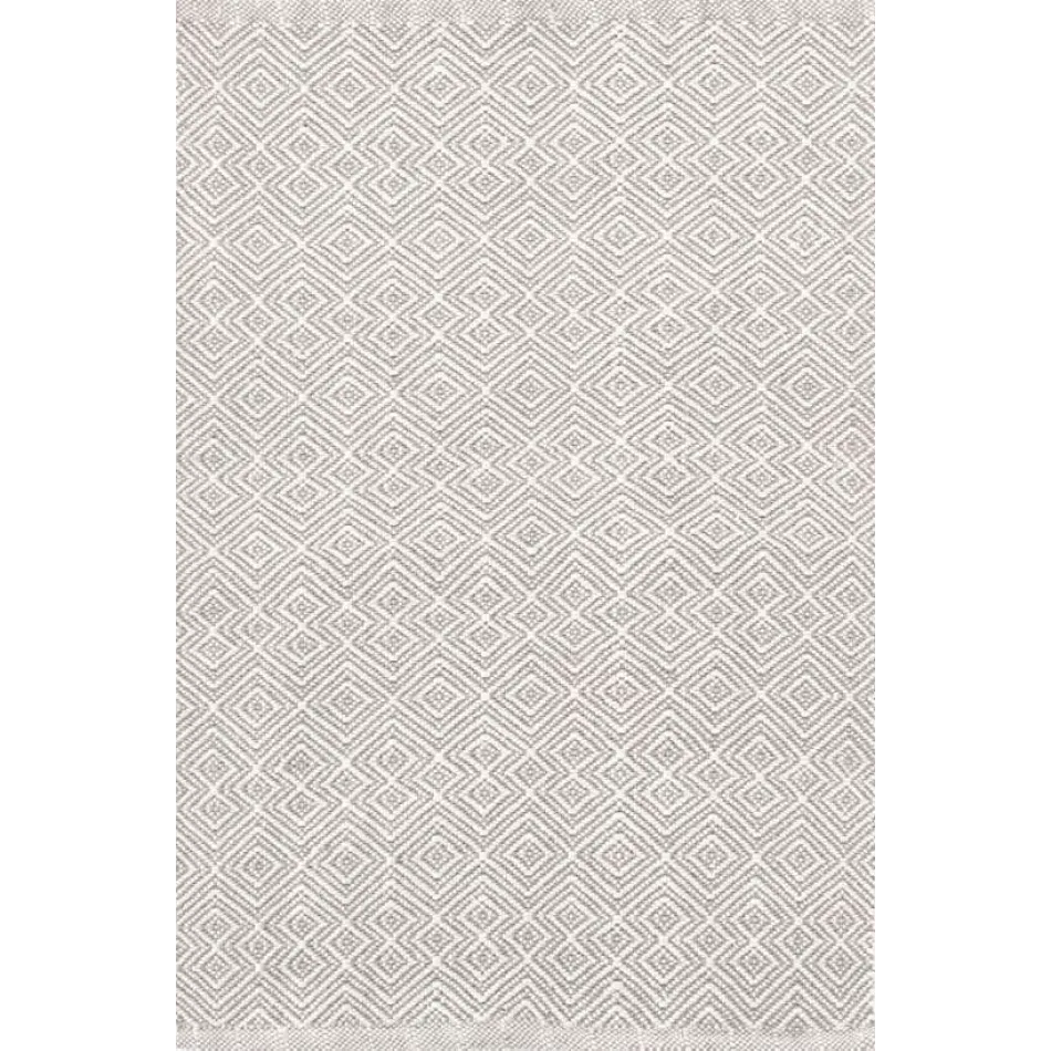 Annabelle Grey Handwoven Indooor/Outdoor Rug 9' x 12'