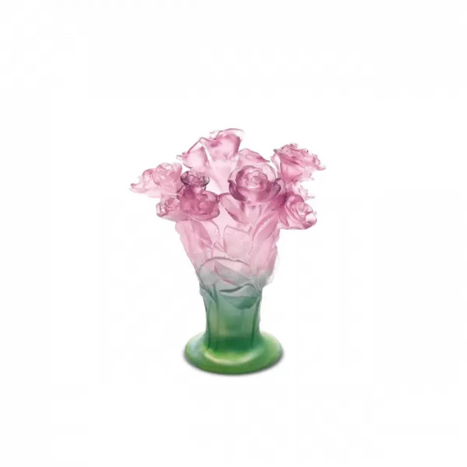 Roses Pink Vase (Special Order)