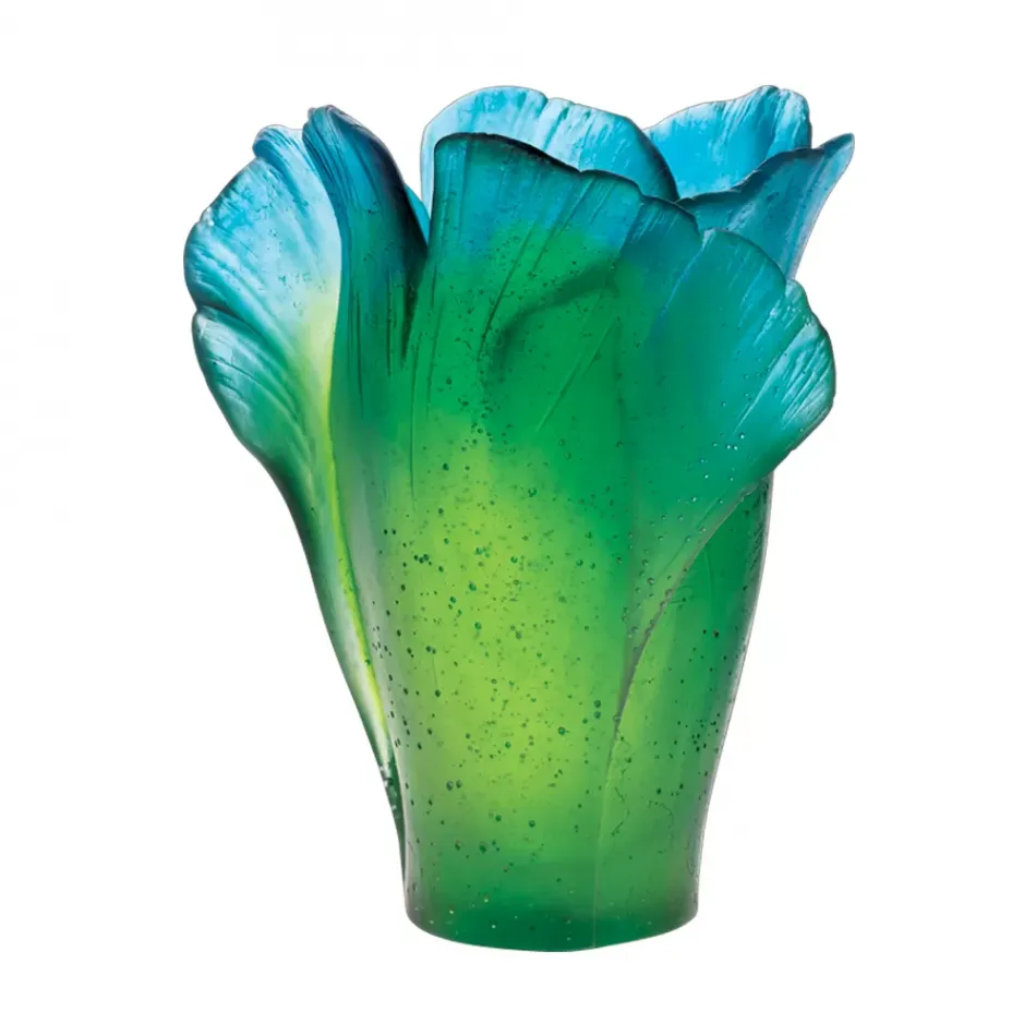 Ginkgo Green Vase (Special Order)