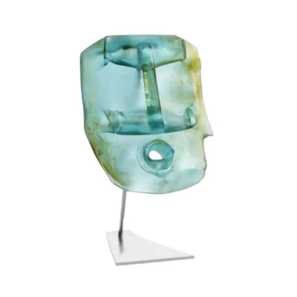 Blue Oil Head by Romuald Hazoumé (Special Order)