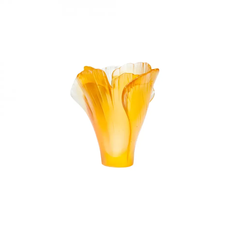 Ginkgo Amber Mini-Vase (Special Order)