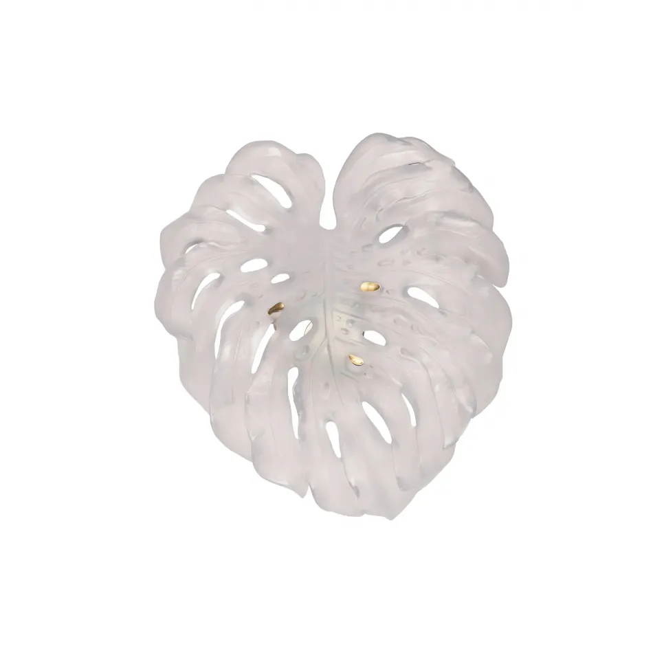 Monstera - Emilio Robba Small White Wall Leaf with Long Fixing